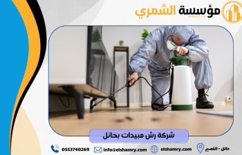شركة رش مبيدات بحائل